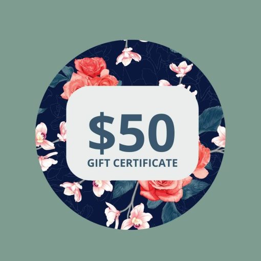 $50 gift certificate return to health