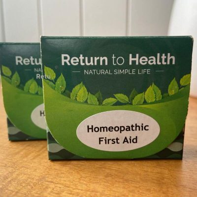 homeopathic first aid kit return to health