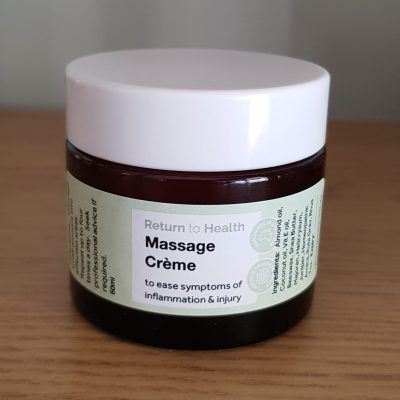 therapeutic massage creme