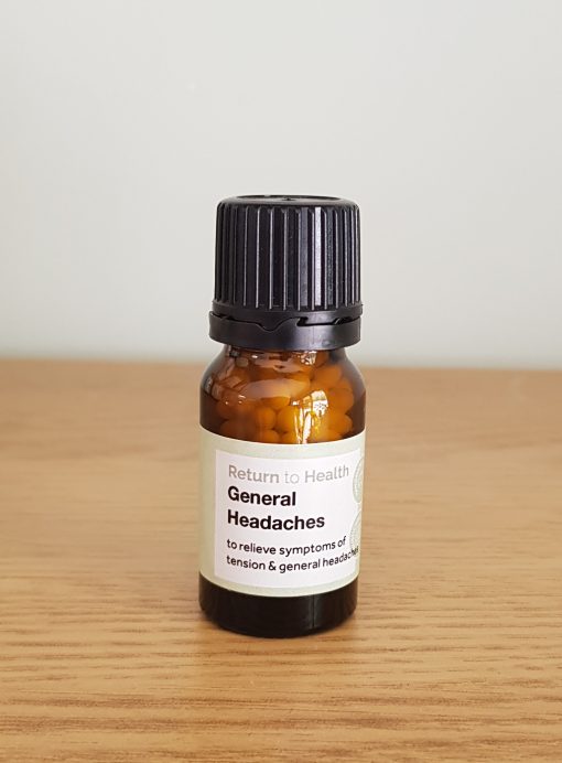 general headaches homeopathic pillules