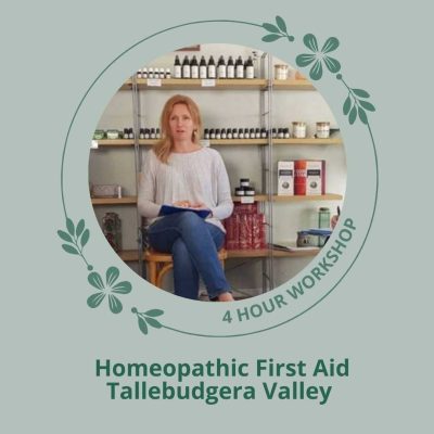 homeopathic first aid tallebudgera valley
